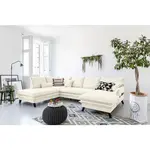 P & B SEDACÍ SOUPRAVA, textil, béžová