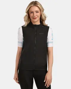 Unisex větruodolná vesta kilpi flow-u černá s
