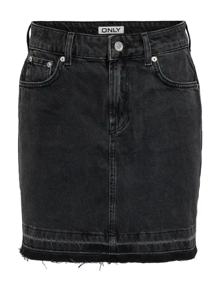 ONLY Sukňa 'ONLNELIA'  čierny denim