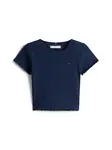 TOMMY HILFIGER Tričko 'ESSENTIAL'  námornícka modrá