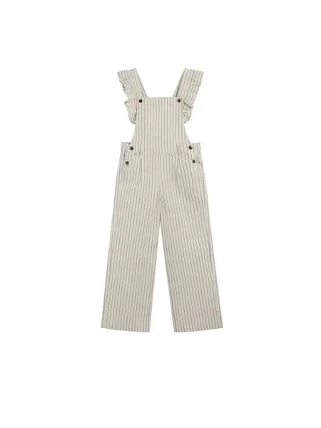 Scalpers Overal 'Scsmart Dungaree'  čierna / šedobiela