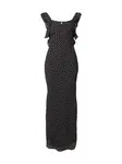 TOPSHOP Šaty 'MANA'  čierna / biela