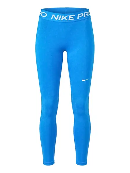 NIKE Športové nohavice 'NP 365'  modrá / biela