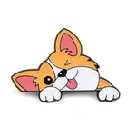 Corgi Enamel Pins