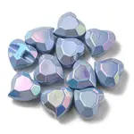 UV Plating Rainbow Iridescent Acrylic Beads