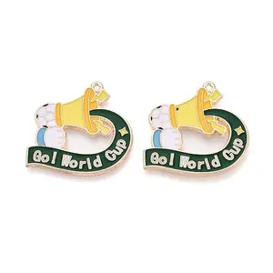Alloy Enamel Pendants
