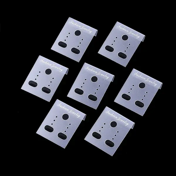 Plastic Earring Display Card