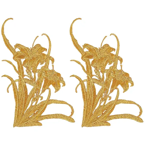 2Pcs Polyester Clothing Patches
