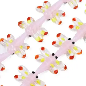 Autumn Theme Handmade Lampwork Beads Strands