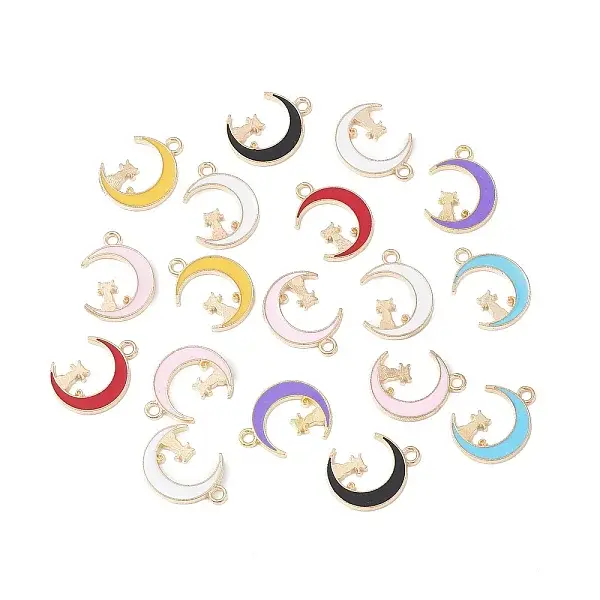 Alloy Enamel Pendants
