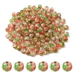 50G Transparent Crackle Acrylic Beads
