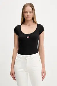 Tommy Jeans tričko dámské bavlněné s elastanem