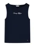 TOMMY HILFIGER Top  námornícka modrá / biela