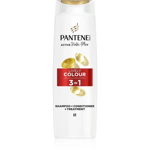 Pantene Pro-V Active Nutri Plex Lively Colour šampón 3v1 325 ml