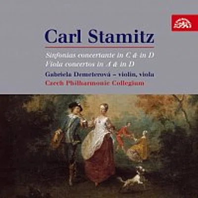 Gabriela Demeterová, Collegium českých filharmoniků – Stamic: Koncertantní sinfonie in D & in C, Koncerty pro violu a orchestr in A & in D CD