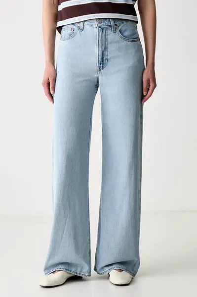 Levi's wide leg džíny dámské RIBCAGE WIDE LEG