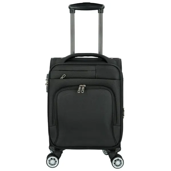 Cestovní látkový kufr černý - Jony Shauny XXS