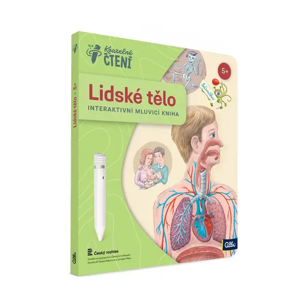 Kniha Lidské tělo CZ ALBI