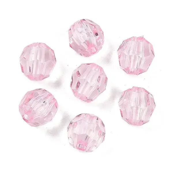 Transparent Acrylic Beads