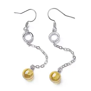 Cubic Zirconia Dangle Earrings