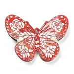 Printed Opaque Acrylic Beads