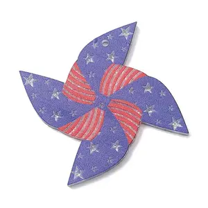 Independence Day Printed Transparent Acrylic Pendants