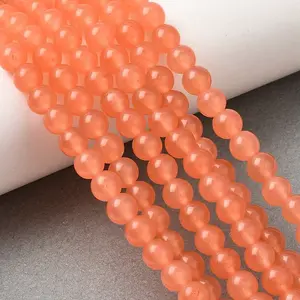 Natural & Dyed Malaysia Jade Bead Strands