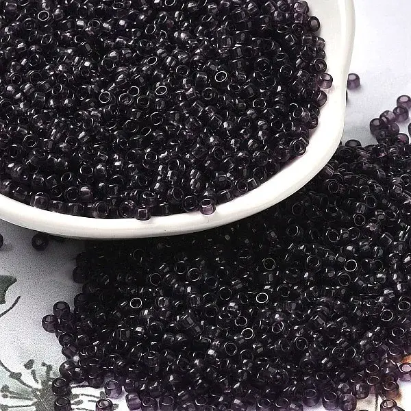 Transparent Colours Glass Round Seed Beads