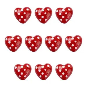 10Pcs Baking Paint Glass Beads