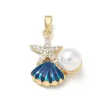 Brass Enamel Pendants