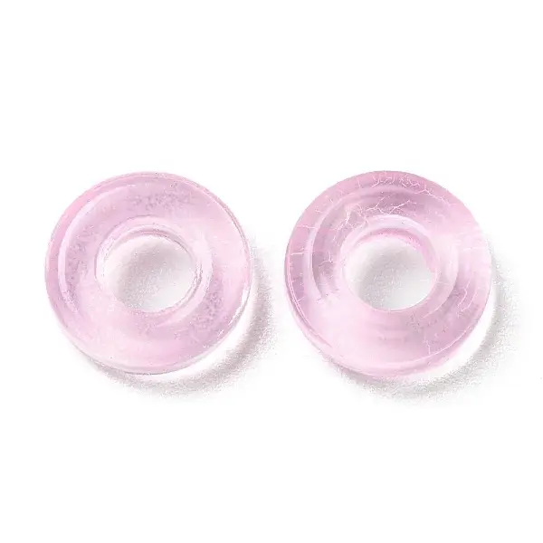 Transparent Glass European Beads