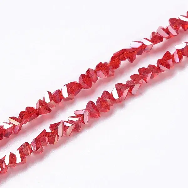 Transparent Glass Beads Strands