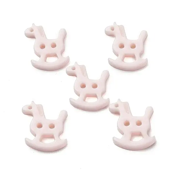 2-Hole Opaque Resin Buttons
