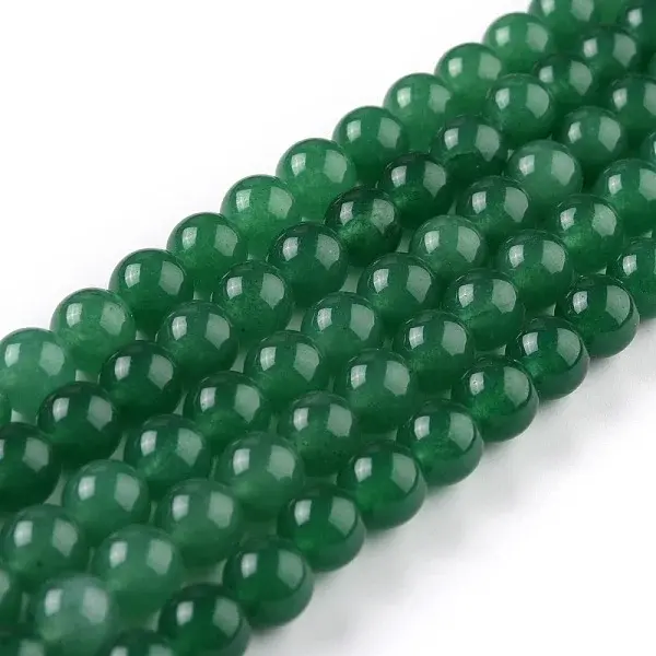 Natural White Jade Beads