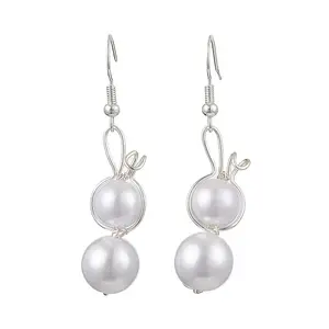 Easter Rabbit Acrylic Dangle Earrings for Women