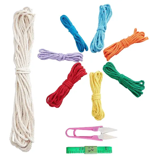 DIY Rainbow Knitting Crochet Tapestry Kit