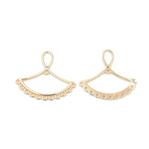 Brass & Cubic Zirconia Pendants