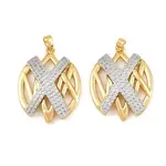Brass Micro Pave Cubic Zirconia Pendants