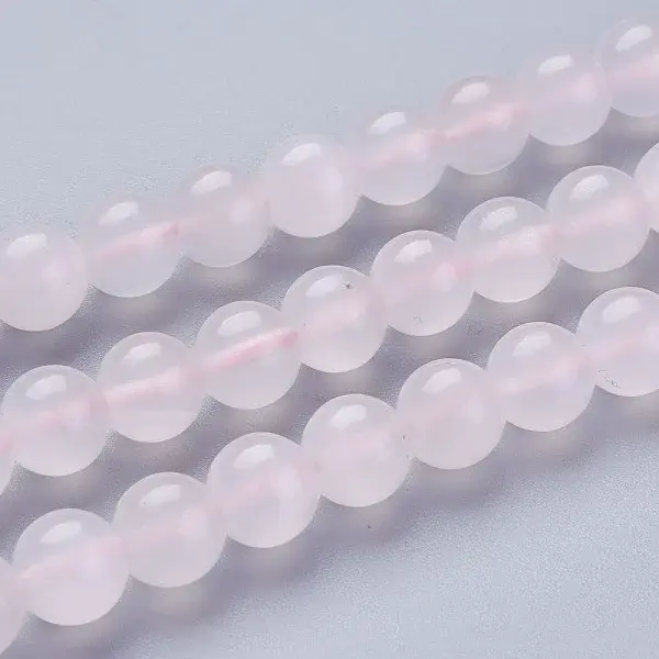 Natural Pink Calcite Beads Strands