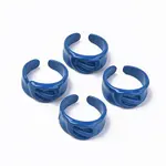 Spray Painted Alloy Cuff Rings