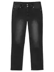 SHEEGO Džínsy  čierny denim