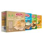 Knuspi Knuspi Crispbread 150g - 3 druhy sýra