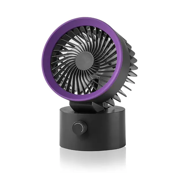 Bezdrôtový cyrkulačný ventilátor s osciláciou, sivý