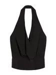 Bershka Top  čierna