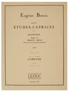 MS 12 Etudes-Caprices For Saxophone