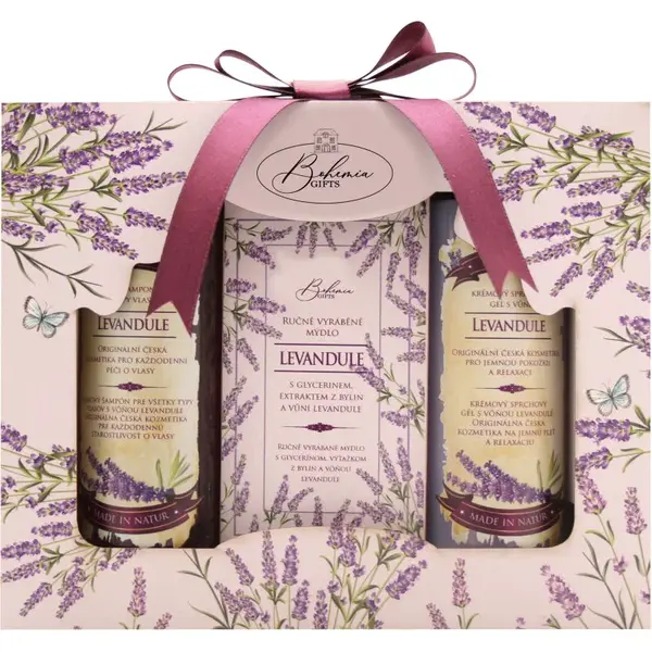 Bohemia Gifts Lavender darčeková sada do sprchy