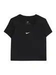 Nike Sportswear Tričko  čierna / biela