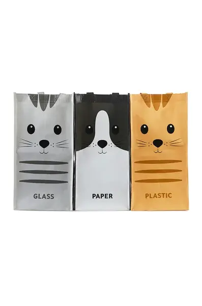 Sada recyklačních pytlů Balvi (3-pack)
