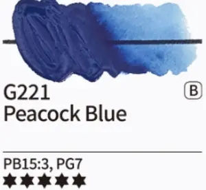 Kvašové barvy Mijello – 220 Cobalt Blue