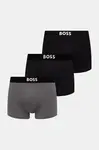 BOSS boxerky pánské bavlněné Trunk 3P BOSS ONE D 3-pack